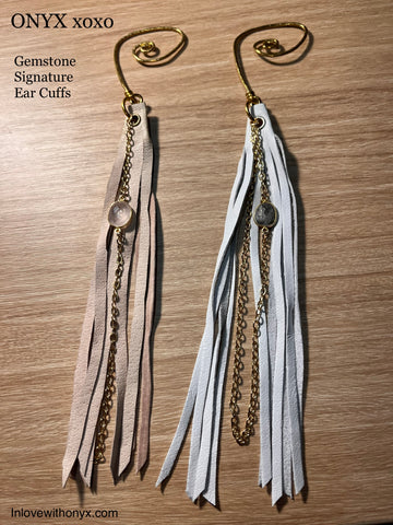 Signature Ear Cuffs Gemstone