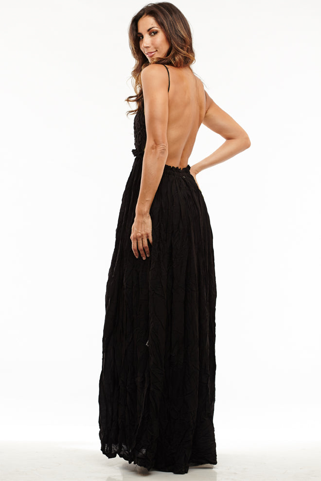 Long Backless summer dress - Many 