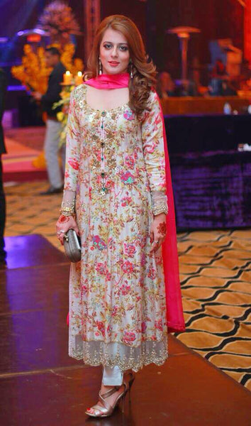 Zara Shahjahan Floral Suit