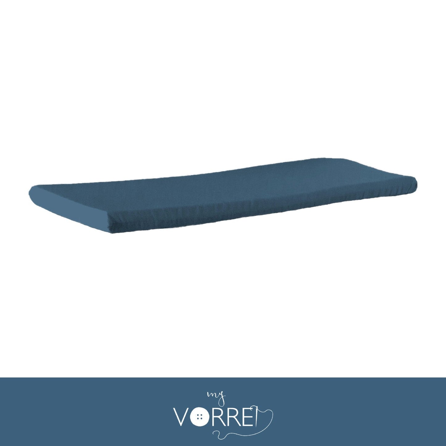 Cuscino Seduta per uso interno, sfoderabile con Chiusura a lampo | cm 40x90, Fodera cotone 100%, Spessore 12cm