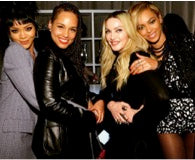 Alicia keys wearing my Ear Cuff, Madonna, Beyonce and Rita Ora