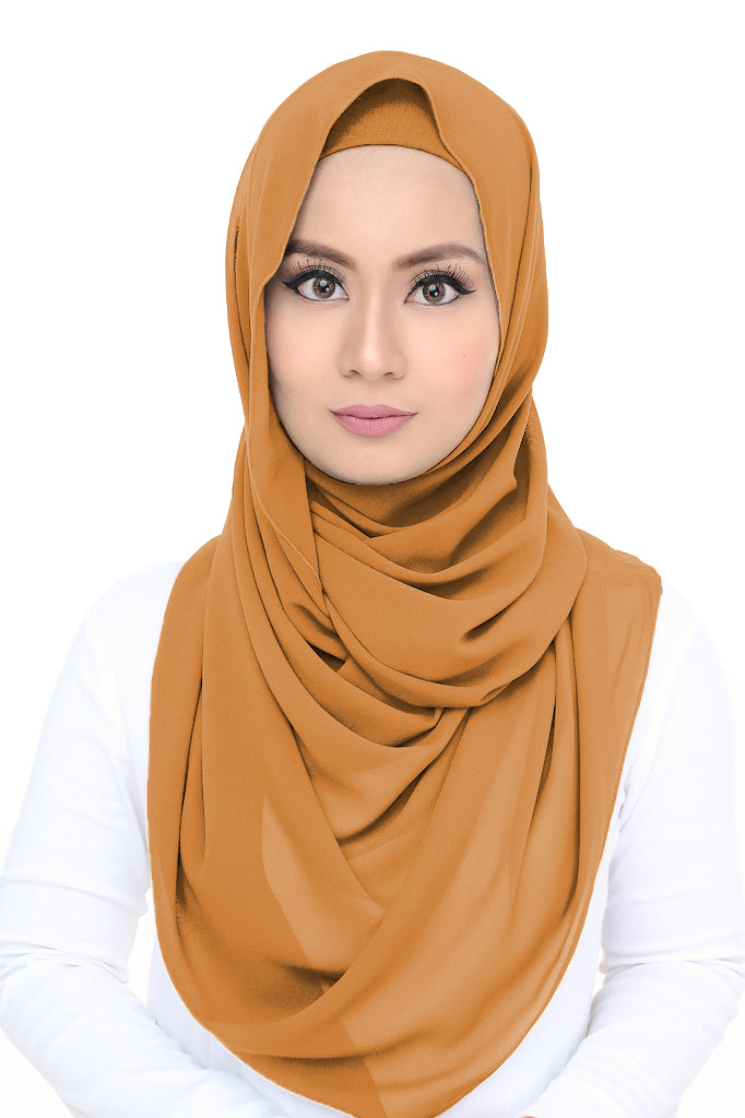 Lush Chiffon - Mustard