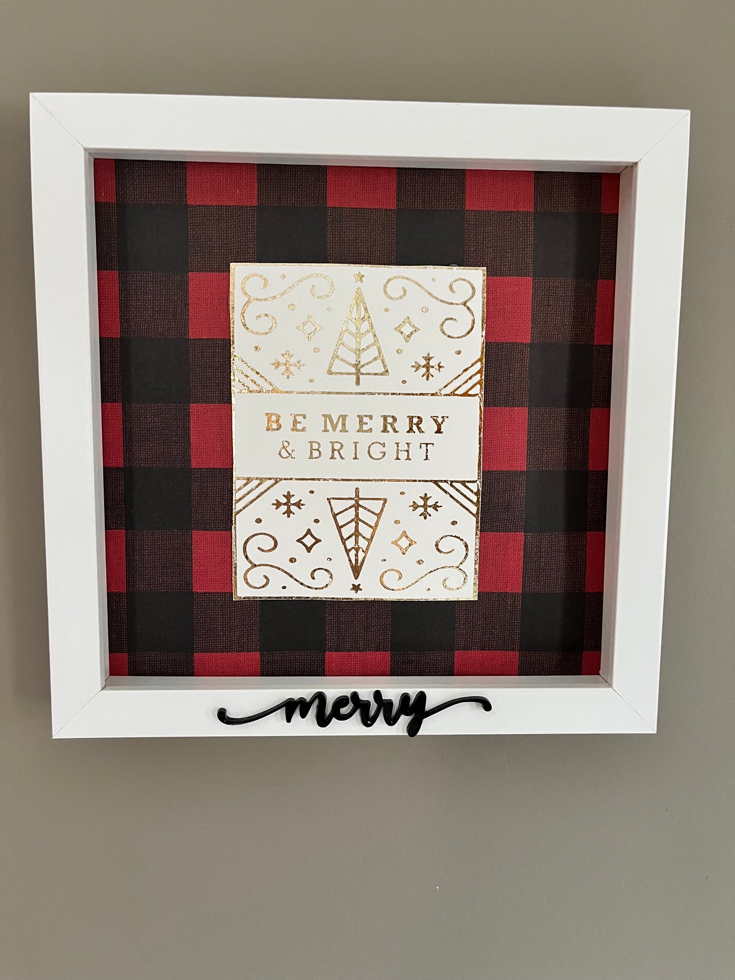 8x8 Merry & Bright Frame