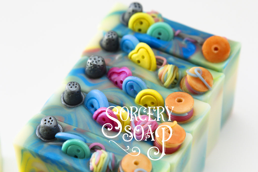 Button Soap by Sorcery Soap