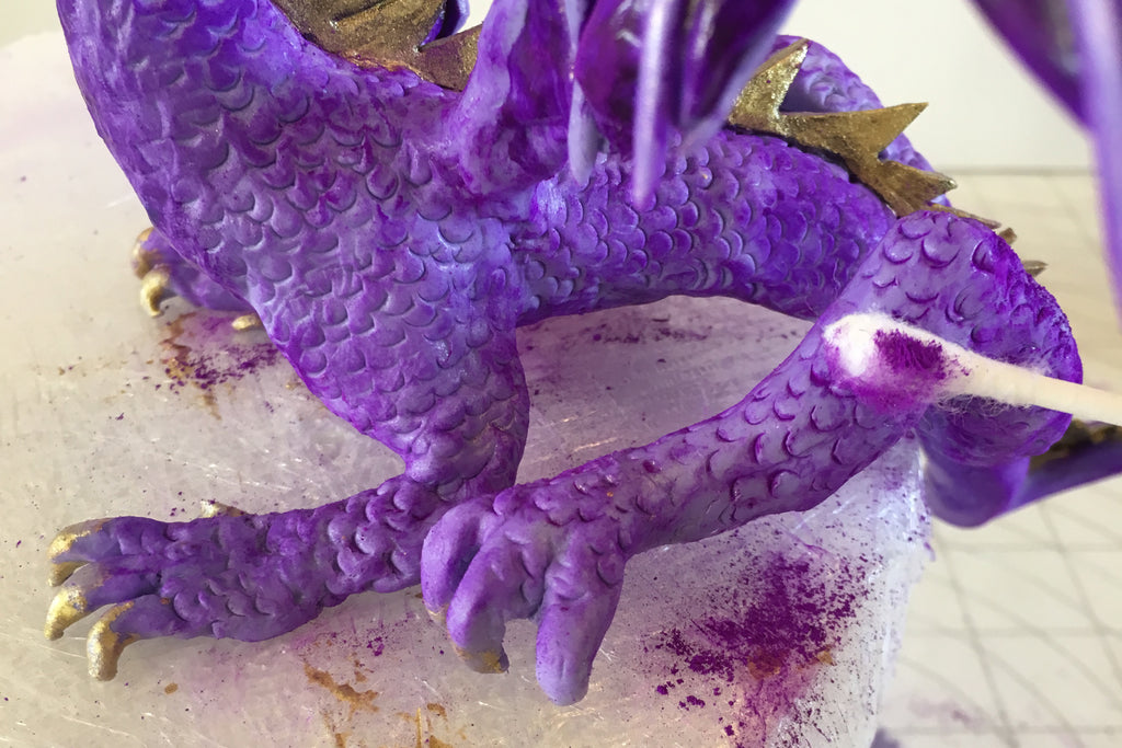Painting your dragon's scales