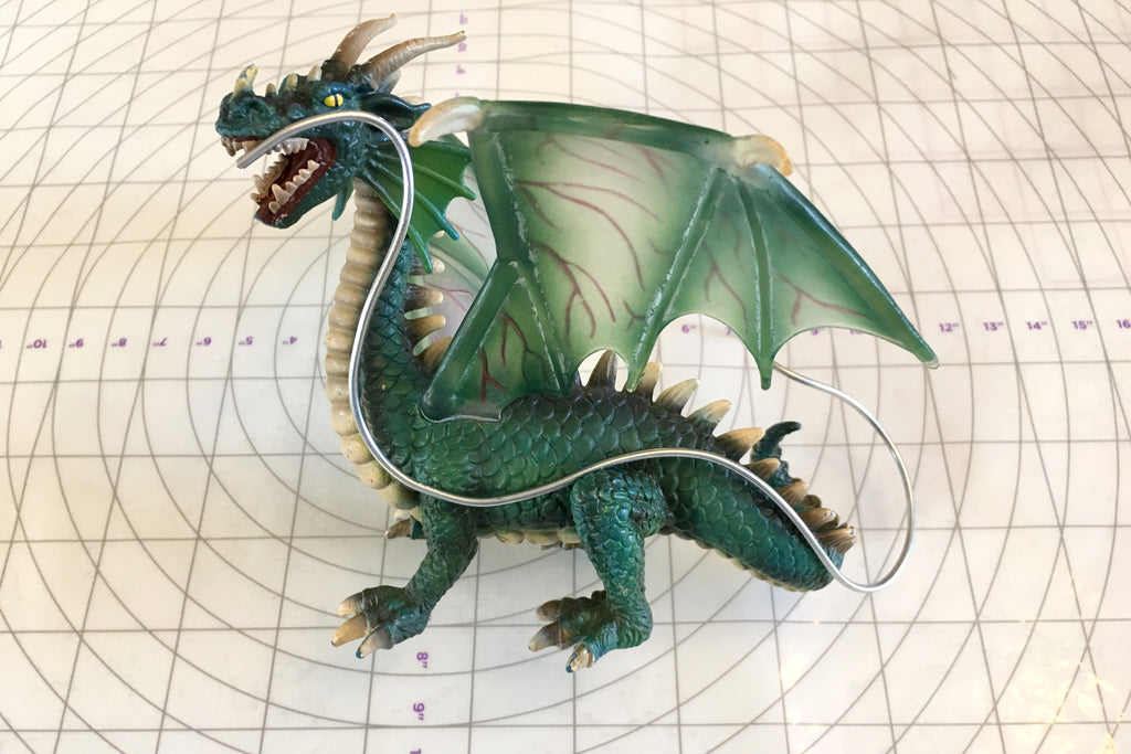 Dragon reference model for a cake topper