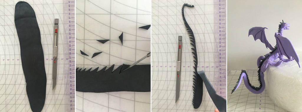 Making dragon spines