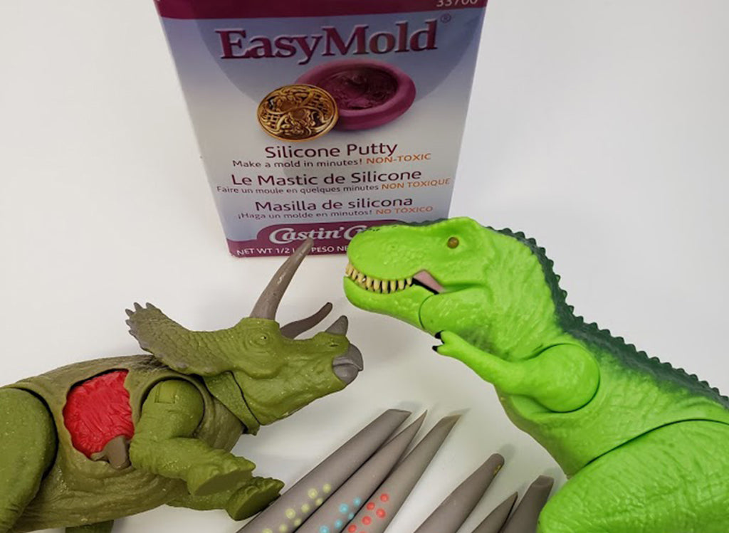 Making dinosaurs with Sugar Shapers
