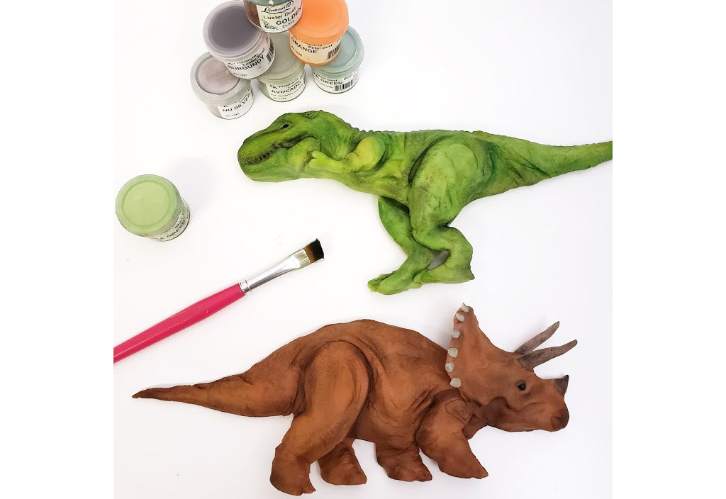 Dinosaur cake toppers