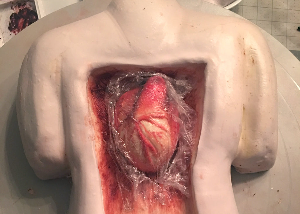 Anatomical torso cake by Guy Meets Cake