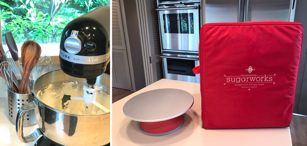 All the right tools- Kitchen Aid and Innovative Sugarworks