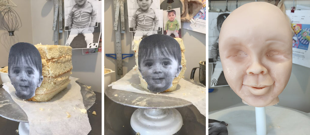 Sculpting a head with Elisa Strauss and Innovative Sugarworks