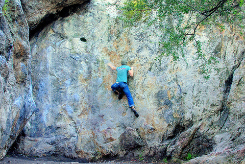 Beginner's Guide to the Best Outdoor Spots to Rock Climb in the San Francisco Bay Area, Indian Rock Berkeley Bouldering | Content Courtesy of Tree Hut Wooden Watches