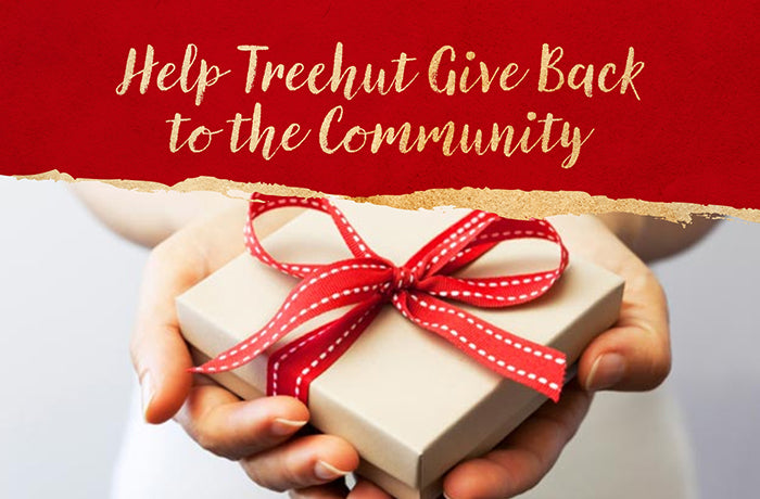 help treehut give back to the community 