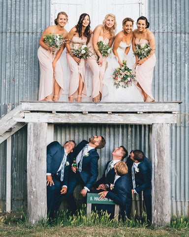 Fun Bridal Party Photo Ideas 