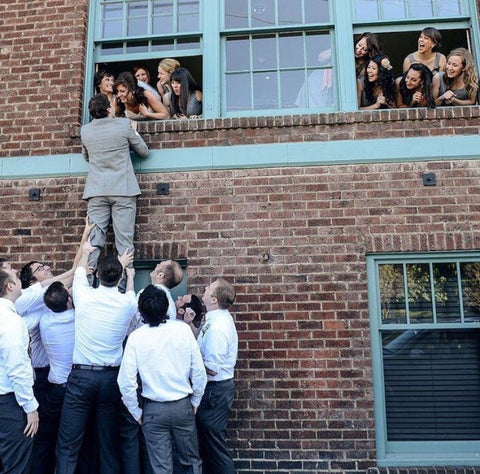 Fun Bridal Party Photo Ideas 