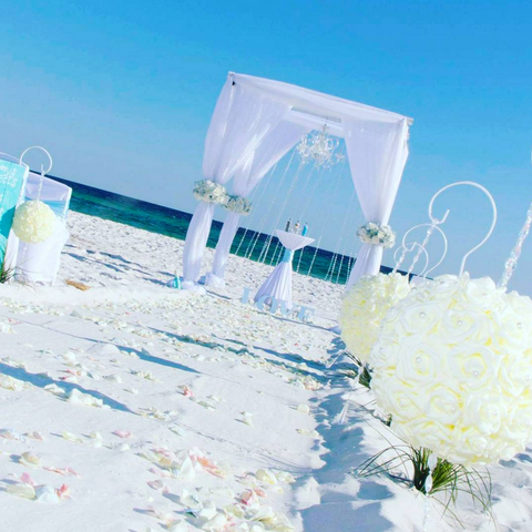 destin Florida beach wedding  