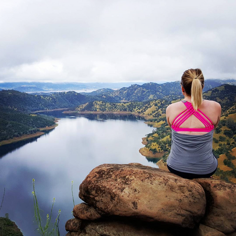 hiking at lake berryessa 