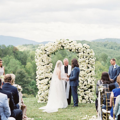 blackberry farm walland tn, outdoor wedding 