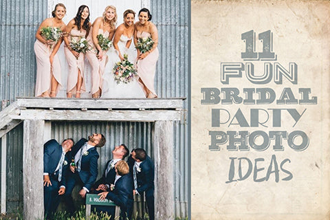 Fun Bridal Party Photos