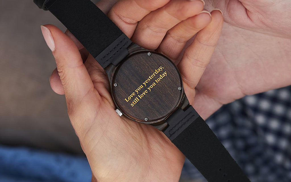 Engraved Treehut Wooden Watches