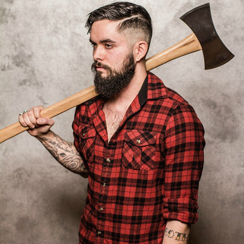 Treehut Wood Watches | lumbersexual fashion, outfit, manbun, accessories, design, flannel, tattoo, metrosexual, lumberjack, hiking boots, beanie