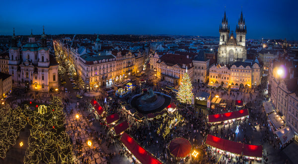 Prague, Czech Republic Christmas Market from Treehut blog post 