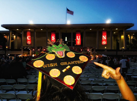 decorated graduation caps 