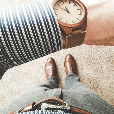 Tan Leather Watch Bands are Ideal for Business Casual Outfits