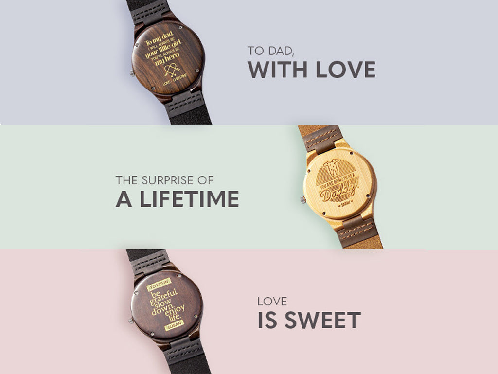 Customized Watches For Dad