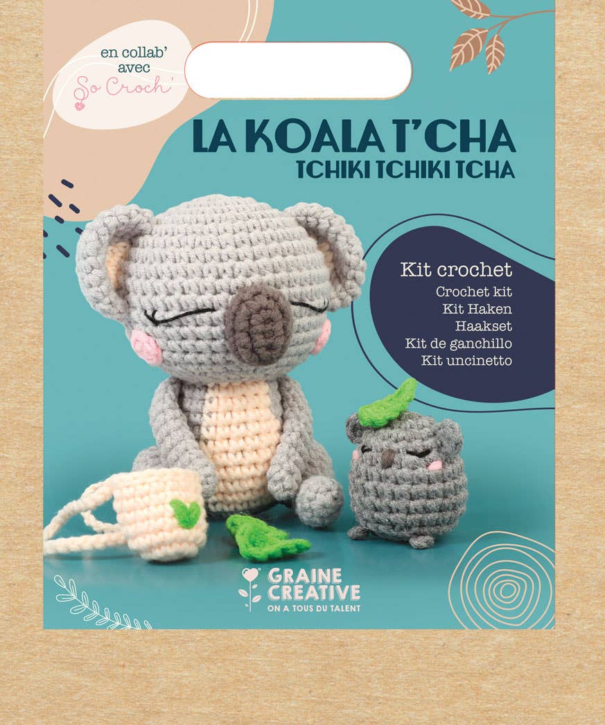 KIT AMIGURUMI KOALA 125 mm