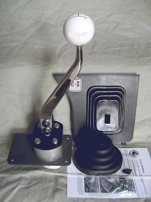 1983-2004 w/ T5 5 speed Core Shifter w/ Hurst 8550 chrome stick for Mustang 