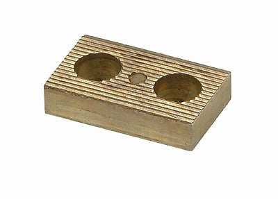 Spacer block for offsetting Hurst bolt-on sticks