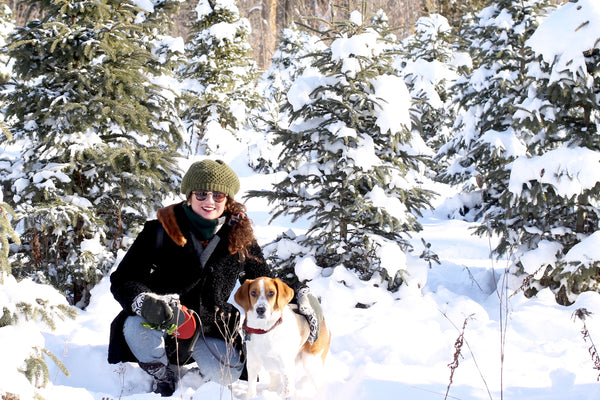 melvin and hattie hattitude jewellery designer from caledon at the hockley valley tree farm