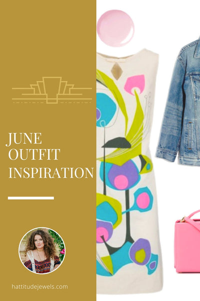 june outfit inspiration styled with hattitude jewellery accessories handmade in toronto