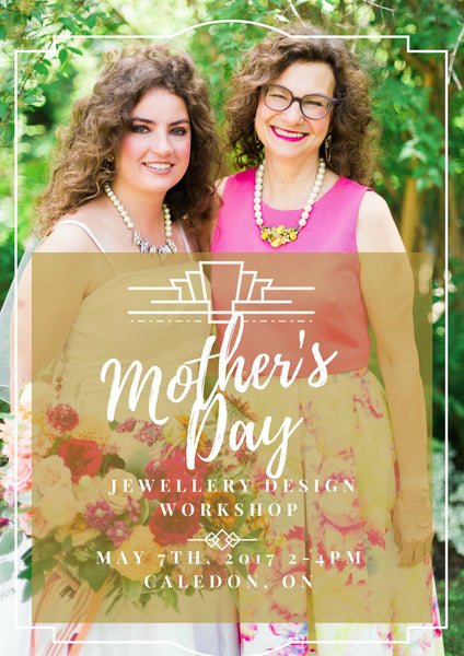 mother's day workshop in caledon jewellery making course