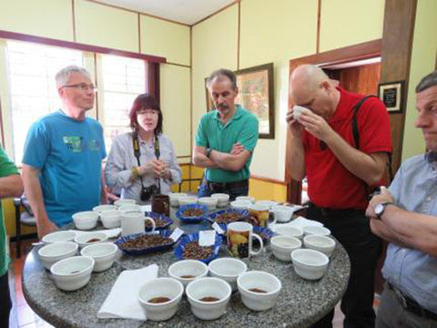 Kaffee aus Costa Rica - ein Reisebericht von Kater's Kaffeerösterei - Kaffeeverkostung