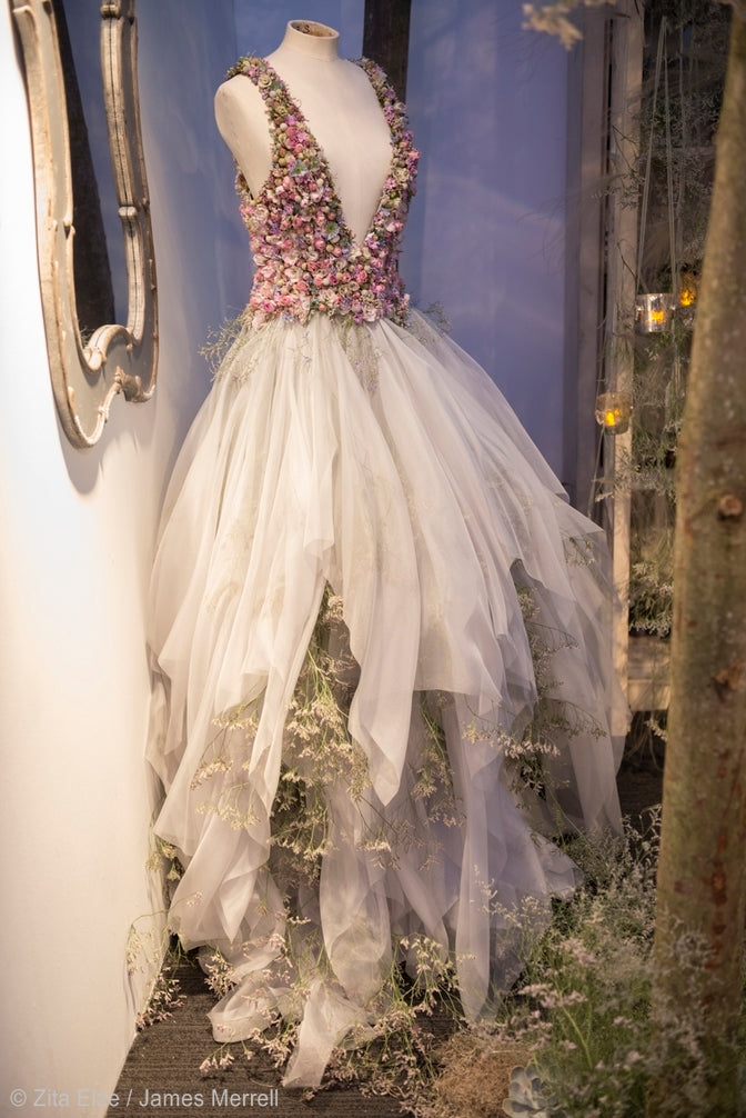 zita elze floral wedding dress