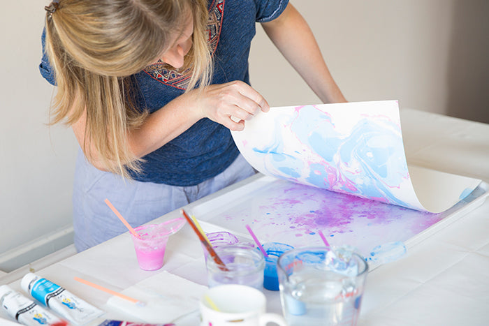 diy paper marbling kit