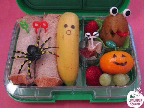 Halloween bento Yumbox