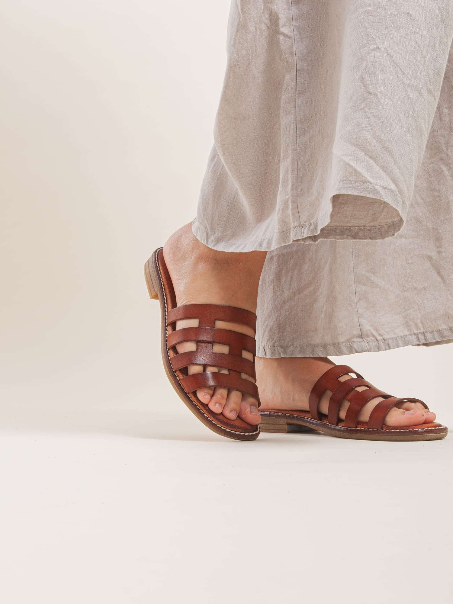 Women's flat sandals - VENTUS AURA