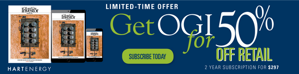 Get 2 years of Oil and Gas Investor magazine for just $297 when you subscribe now!