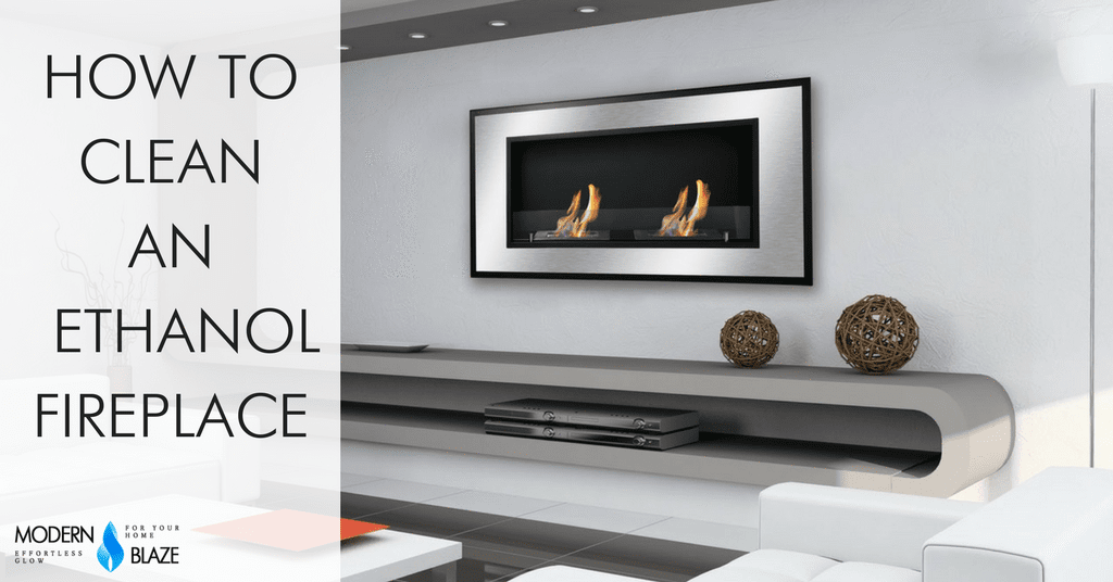 How to Clean Stainless Steel Ethanol Fireplace