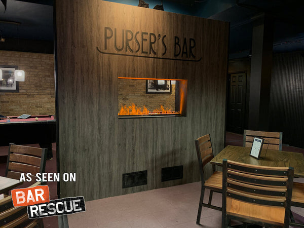 Bar Rescue Dimplex Opti-Myst Fireplace