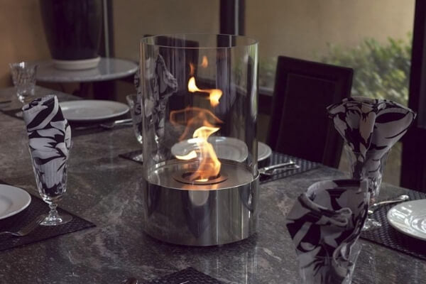 Nu-Flame Accenda - 9" Table Top Ethanol Fireplace (NF-T1ACA)