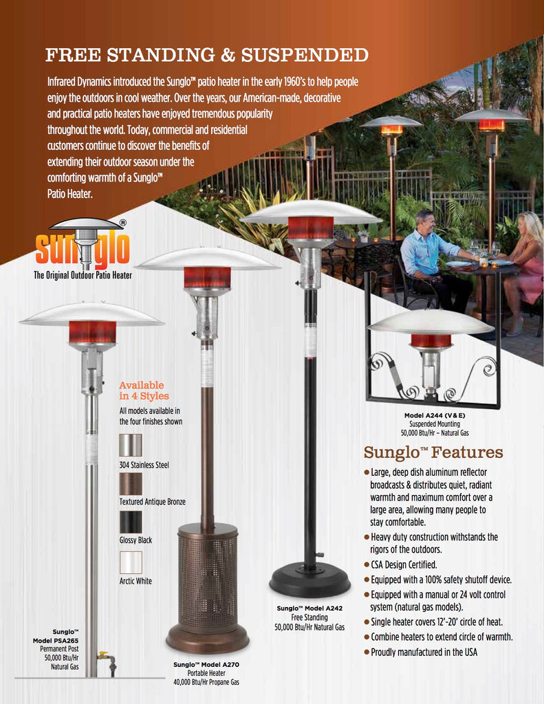 Free Standing Patio Heaters