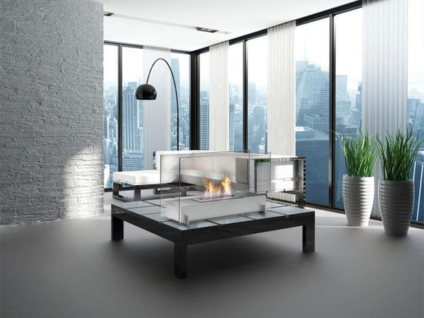 Eco-Feu Vision I - 29" Free Standing Ethanol Fireplace