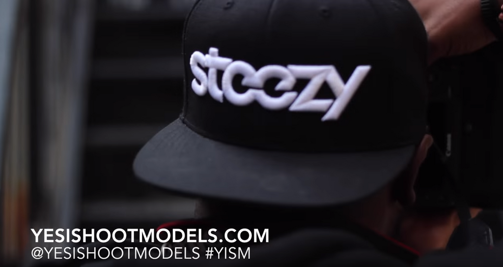 steezy snapback yes i shoot models