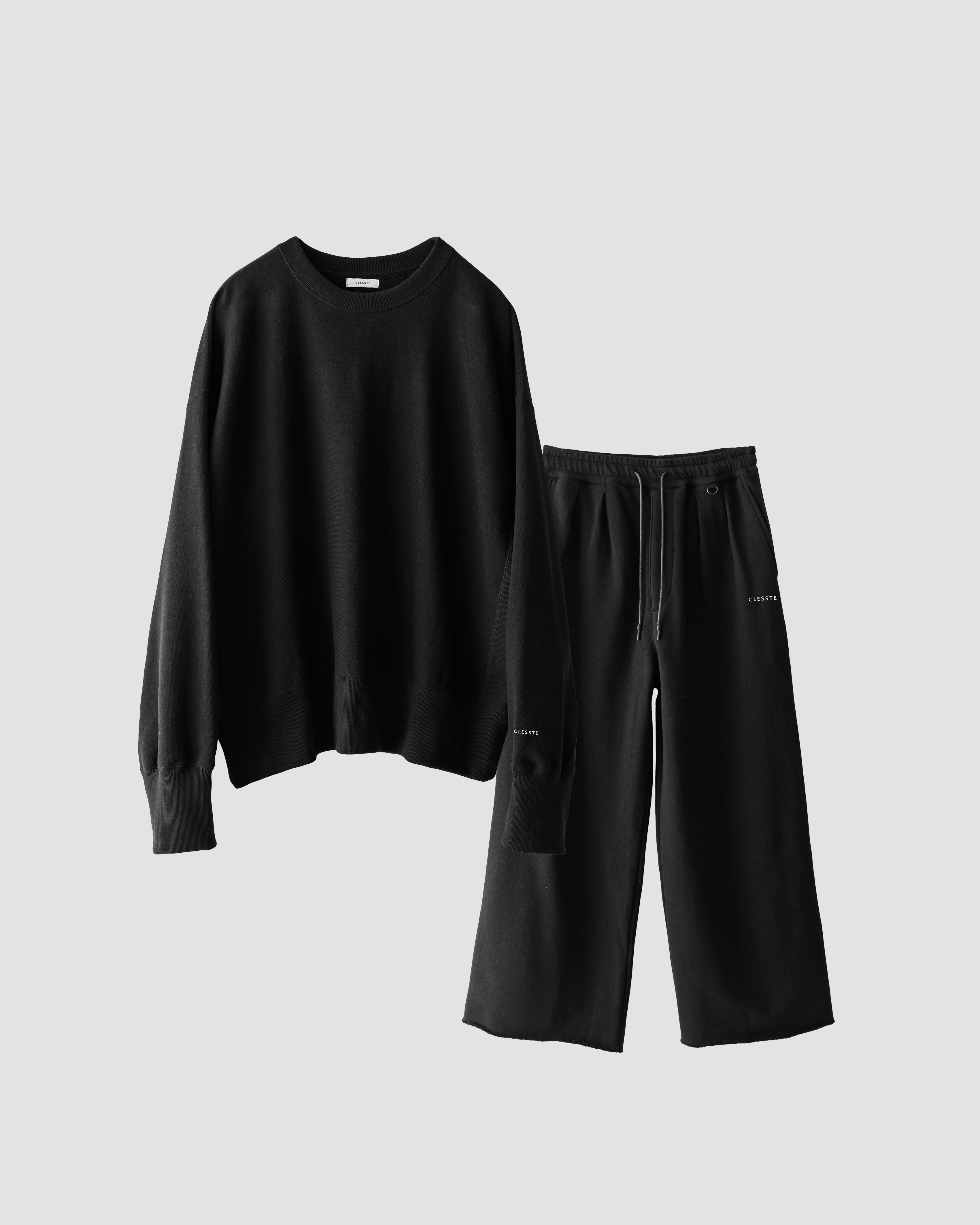 送料無料 非冷凍品同梱不可 clesste LOOP WHEEL SWEAT LOUNGE PANTS