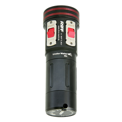 RIFF Hight Power LED Dive Video Light 2600 Lumens - top